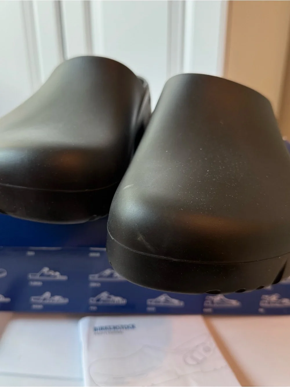 Birkenstock Black Professional Slip-On Clog Platform Mule
